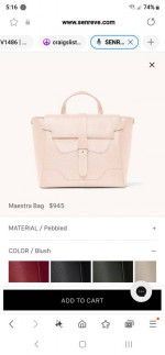 SENREVE MAESTRA HANDBAG - USED