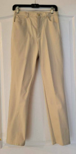 ESCADA Women’s Beige Tan Pants Trousers Straight Jeans Sz 36 (US 6)