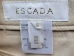 ESCADA Women’s Beige Tan Pants Trousers Straight Jeans Sz 36 (US 6)