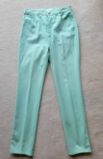 ESCADA Women’s Mint Green Pants Trousers Straight Jeans Size 36 (US 6)
