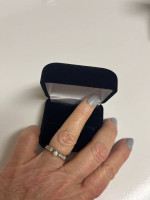 .60 ctw women’s diamond engagement ring set. 14K white gold