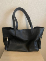 large black purse tote