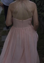 Azazie Rose Petal Pink Bridesmaid Dress