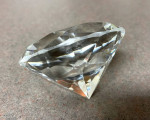 Large Crystal Diamond Paperweight