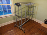 Commercial Clothing Rack heavy duty retail equipment hanging clothes