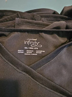 Black scrubs