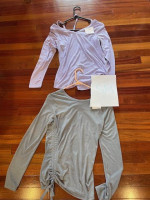 Women Active wear tops- sm ,med and lg