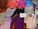 Women Active wear tops- sm ,med and lg