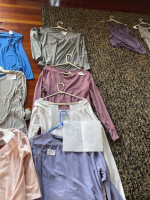 Women Active wear tops- sm ,med and lg