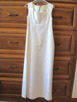 2 Piece Wedding/Party Dress, Size Small