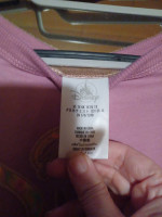 Pink disney world jersey top