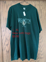 Clothing, blazers, t-shirts, M,L,XL,14
