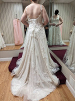 Wedding dress worn once