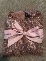New 2pc VICTORIA’S SECRET Sequin Cami and Shorts Set