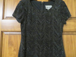 Dress black ballerina length dress