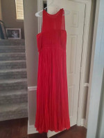 Beautiful Red Chiffon Formal (Prom or Special Event)
