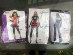 4HalloweenCostumes-Devil Grrl,Race Car Driver,Flag Girl Suit,RockGirl