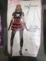 4HalloweenCostumes-Devil Grrl,Race Car Driver,Flag Girl Suit,RockGirl