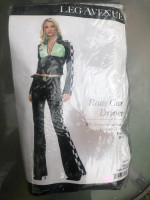 4HalloweenCostumes-Devil Grrl,Race Car Driver,Flag Girl Suit,RockGirl