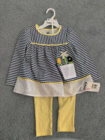 New with tags toddler Baby girl clothes lot size 18 m to 3 T