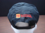 VTG GOLDEN EYE 90's Movie Promo Cap EmbroiderLogo Leather ADJ Strap VG