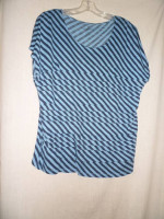 New, Lady's Fancy Pull Over Summer Blouses, Sizes Petite Large to PXL