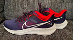 Nike Navy New England Patriots Zoom Pegasus 39 Running Shoe Size 12 NEW