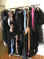Beautiful European design fashionable hot dress for sale .