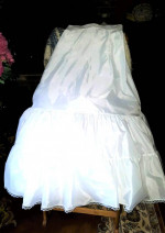 White Underskirt for gown