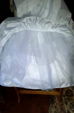 White Underskirt for gown