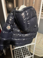 Moncler - baby snowsuit / swaddle