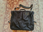 ~ Black Samsonite Carry On Garment Bag Ultralight Bi Fold ~