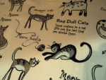 Jess & Jane 2 Cat Print Tops - Size 1X Excellent Cond!