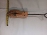 Womens’ Adjustable Wooden/Metal Screw Shoe Stretcher Yugoslavian