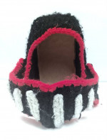 Hand Knitted Gladiator Helmet with Face Covering