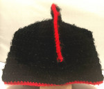 Hand Knitted Gladiator Helmet with Face Covering