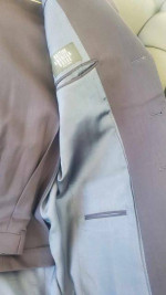 Neiman Marcus Navy Blue suit 42R