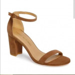 NEW! STUART WEITZMAN Ankle Strap NearlyNude Sandal $398 11M New in Box