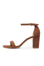 NEW! STUART WEITZMAN Ankle Strap NearlyNude Sandal $398 11M New in Box