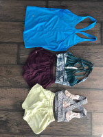 Lululemon shorts and sport tops