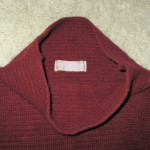 DARK RED SWEATER - Medium