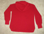 DARK RED SWEATER - Medium
