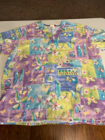 Womens scrub tops