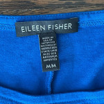 Eileen Fisher Royal Blue Tunic Top-Size Medium