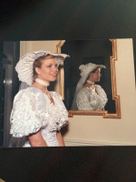 One Of A Kind Custom Wedding Dress and Veil