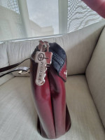 Jack Georges Milano Collection Madison Avenue Tote, Cherry. NEW!