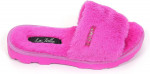 La Jolie Unisex Adult Pink Indoor/Outdoor Faux Fur Slide Sandal Slippe