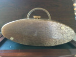 Tan Lucite Gilli Purse
