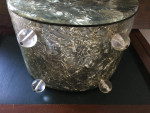 Gillis Originals Silver Confetti Lucite Purse