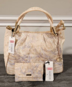 BRAHMIN Ruby Topaz Alma Handbag and Wallet